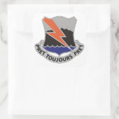 Sticker Carré 304e Bataillon des transmissions (Sac)