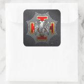 Sticker Carré 30ème Degré : Knight Kadosh (Sac)