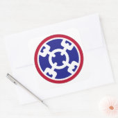 Sticker Carré 310e Commandement du développement durable (Enveloppe)