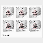 Sticker Carré 311 Couture Gâteaux (Feuille)
