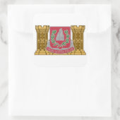 STICKER CARRÉ 37E BATTALIONS D'INGÉNIEURS (Sac)