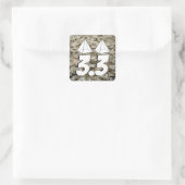 Sticker Carré 3,3 millions pour ces 2 sommets de pyramide (Sac)