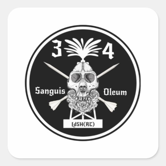 Sticker Carré 3-4 Slap (Devant)