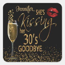 40e anniversaire - Elle embrasse ses 30's Goodbye