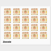 Sticker Carré 42 Population, éléments 1790-1900 (Feuille)