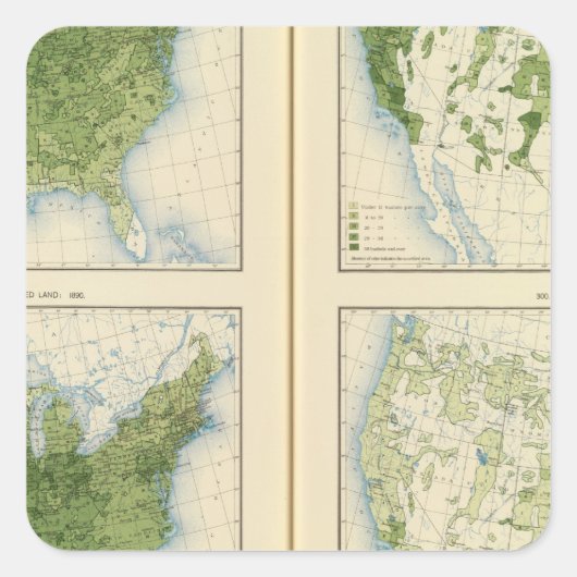 Sticker Carré 47 Corn 1890 (Devant)