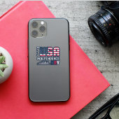 Sticker Carré 4 juillet - Conception du Jour de l'Indépendance d