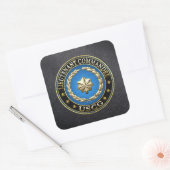 Sticker Carré [500] CG : Lieutenant commandant (LCDR) (Enveloppe)