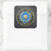 Sticker Carré [500] CG : Lieutenant commandant (LCDR) (Sac)