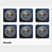 Sticker Carré [500] FBI Special Edition (Feuille)