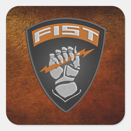 Sticker Carré [500] Forward Observer (FIST) [Patch] (Devant)