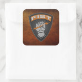 Sticker Carré [500] Forward Observer (FIST) [Patch] (Sac)