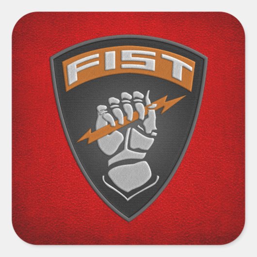 Sticker Carré [500] Forward Observer (FIST) [Patch] (Devant)
