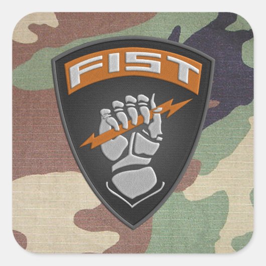 Sticker Carré [500] Forward Observer (FIST) [Patch] (Devant)