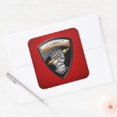 Sticker Carré [500] Observateur avancé (FIST) [Emblème] (Enveloppe)