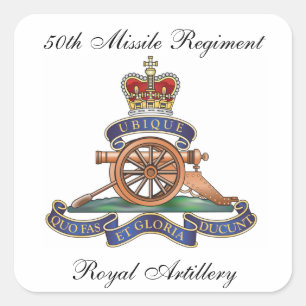 Sticker Carré 50e régiment de missiles