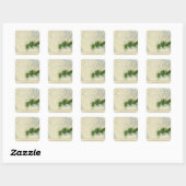 Sticker Carré 52 Coton 1890 (Feuille)