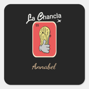 Sticker Carré 55 La Chancla