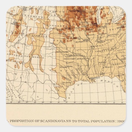 Sticker Carré 69 Scandinaves 1900 (Devant)