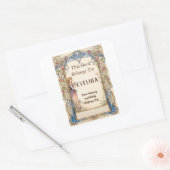 Sticker Carré 6 plaques - Fairytale Princess (Enveloppe)