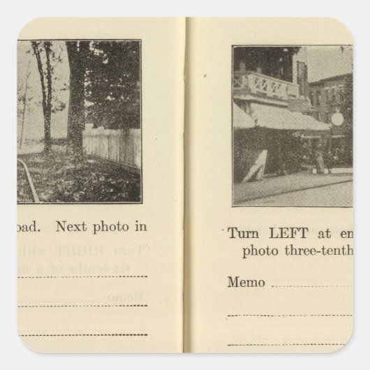 Sticker Carré 77477 Buchanan Peekskill (Devant)