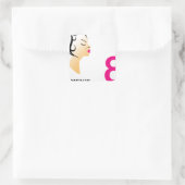 Sticker Carré 8 mars Journée internationale des femmes (Sac)