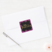 Sticker Carré 96e anniversaire  (Enveloppe)