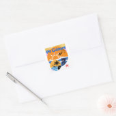 Sticker Carré 99 Jeux D'Été (Enveloppe)