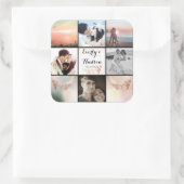 Sticker Carré 9 de vos photos Instagram ici (Sac)