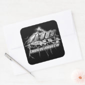 Sticker Carré A-10 Thunderbolt II (Enveloppe)