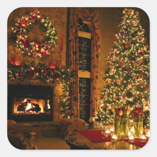 Sticker Carré A beautiful (Devant)