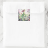 Sticker Carré A Beautiful Spring Fairy (Sac)
