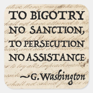 Sticker Carré À la persécution Aucune assistance