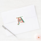 STICKER CARRÉ A - MINIATURE (Enveloppe)