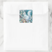 Sticker Carré A White Squirrel (Sac)