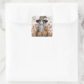 Sticker Carré A witch's love (Sac)