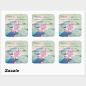 Sticker Carré Aad Guray Nameh (Feuille)