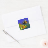 Sticker Carré Abeille Mignonne (Enveloppe)