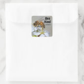 Sticker Carré Abeille Toujours ! (Sac)