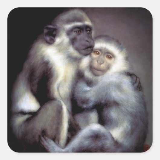 Sticker Carré Abelard et Heloise (Devant)