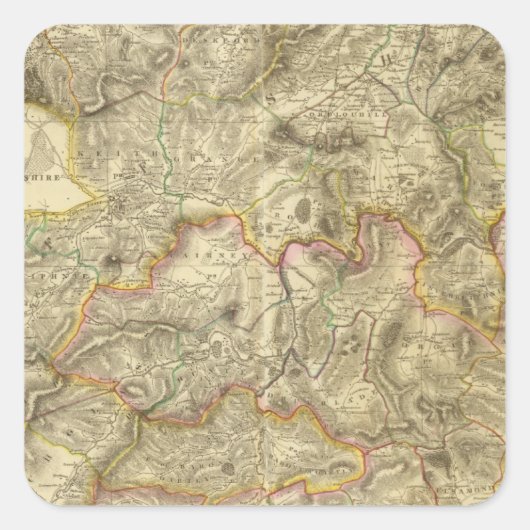 Sticker Carré Aberdeen composé, Banff 2 (Devant)