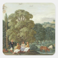 Abraham divertissant les Trois Anges