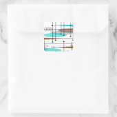 Sticker Carré Abrégé sur moderne la moitié du siècle atomique (Sac)