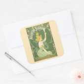Sticker Carré Absinthe Blanqui Nover Art (Enveloppe)