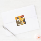 Sticker Carré Absinthe extra-supérieure (Enveloppe)