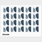 Sticker Carré Abstraction adjacente (Feuille)