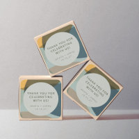 Abstrait Art Sage Turquoise mariage personnalisé M