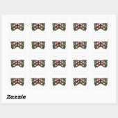 Sticker Carré Abstrait G132 (Feuille)