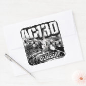 STICKER CARRÉ AC-130 (Enveloppe)