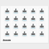 Sticker Carré Accountant (Feuille)